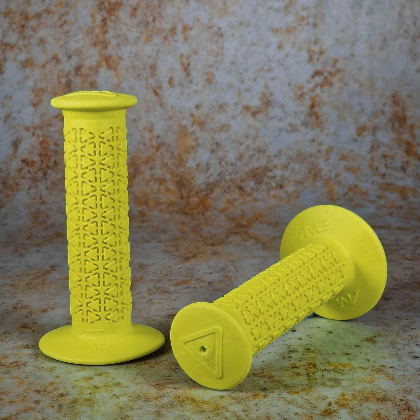 A'ME Old School BMX Yellow A'ME BMX Round Grips