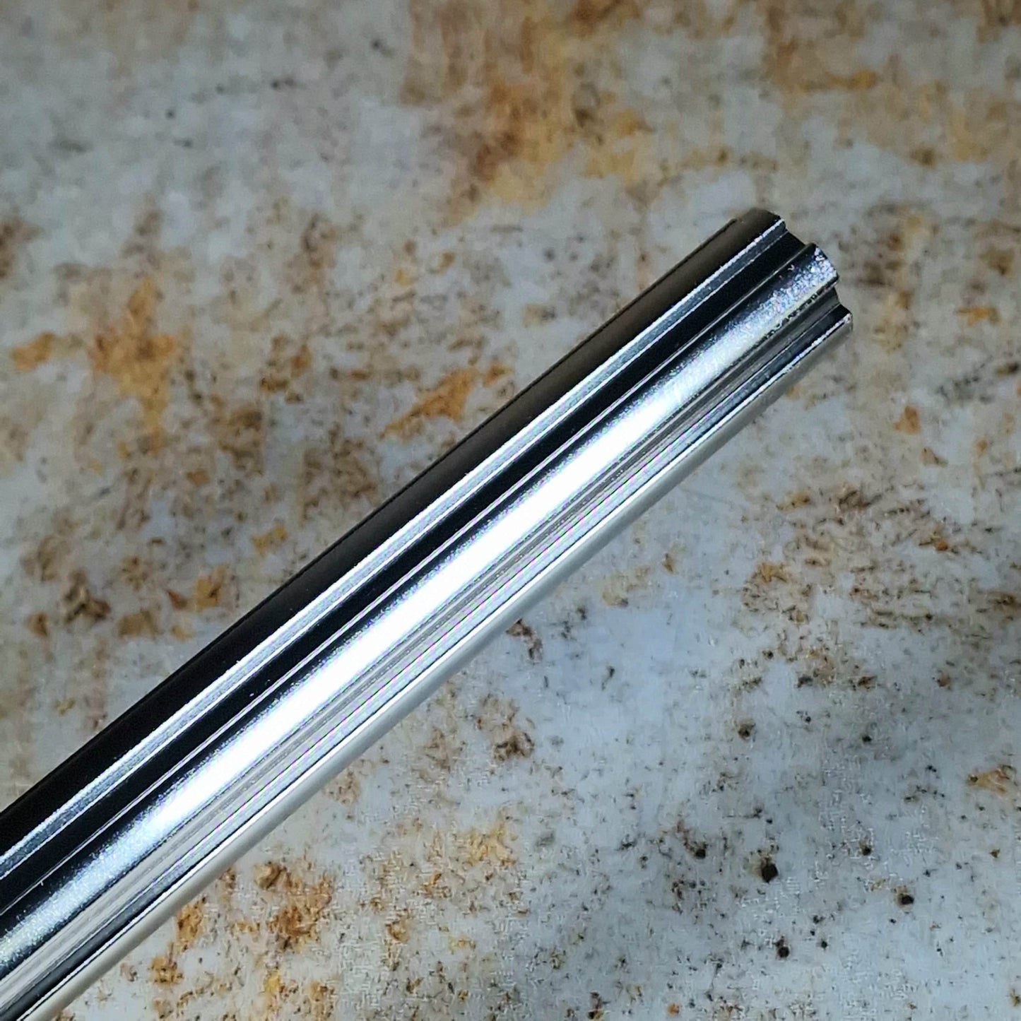 Alans BMX Old School BMX Silver / 22.2mm Alloy Fluted Old School Seatpost