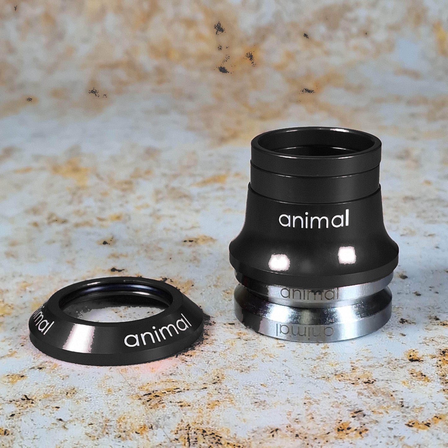 Animal Bikes BMX Parts Black Animal Bikes Integrated Headset