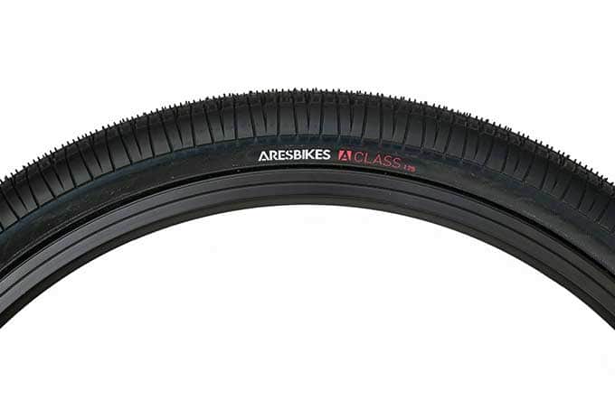 Ares BMX Parts Wire Bead / 1.75 Ares A-Class Flatland Tyre Black