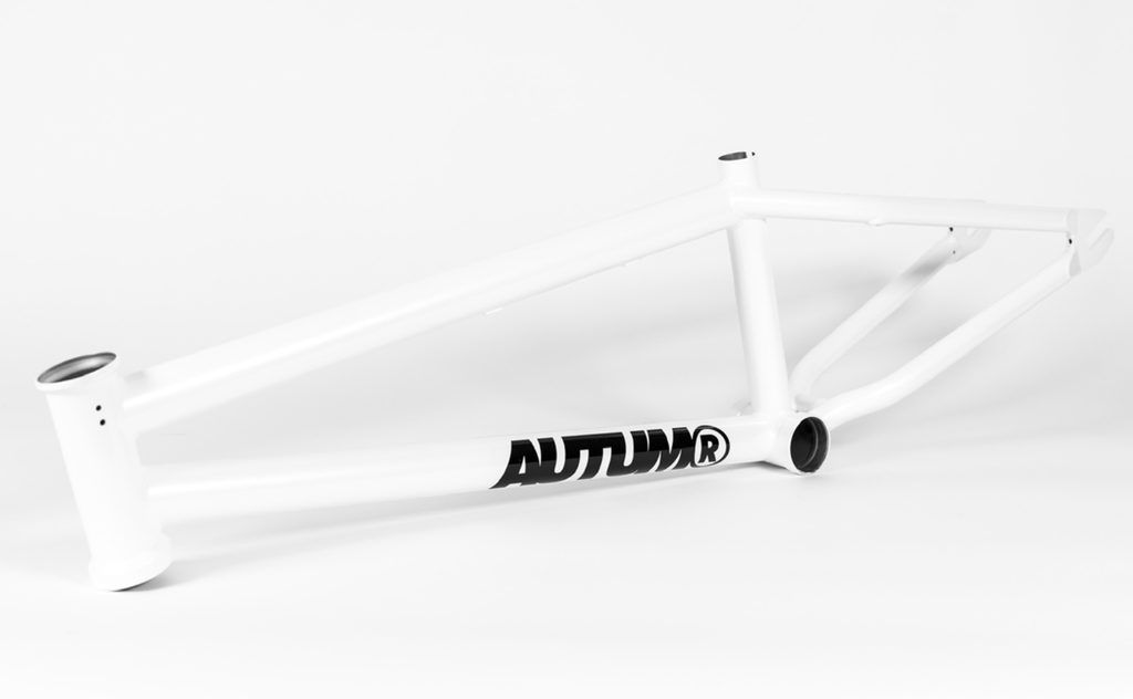 Autum Bikes Razzia Flatland Frame Pearl White Alans BMX
