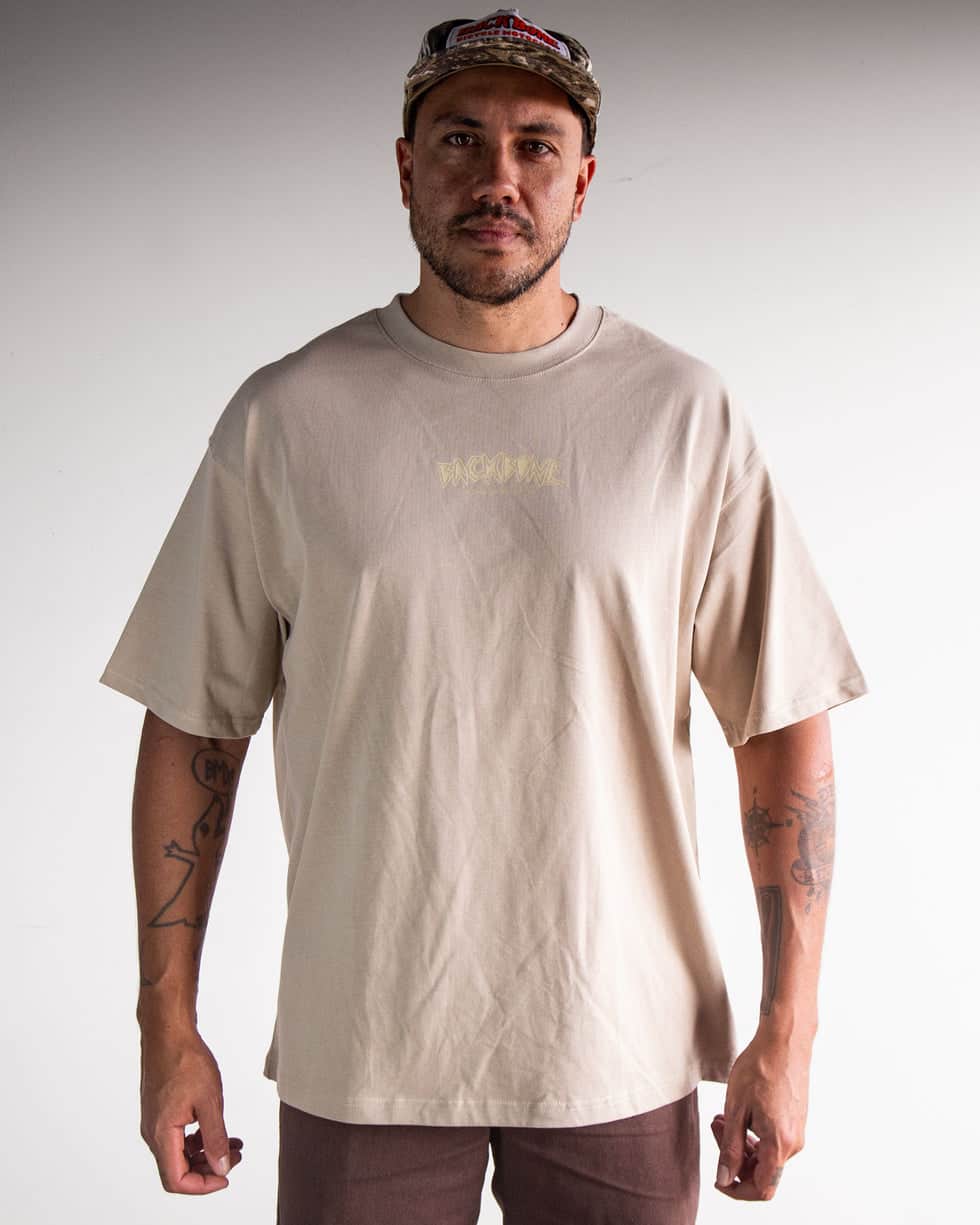 Backbone Clothing & Shoes Backbone Always Building T-shirt Sandy Clay