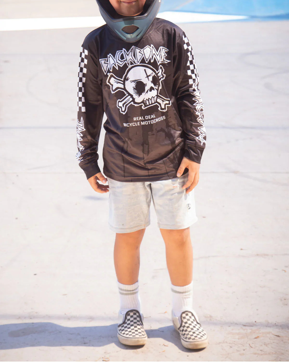 Backbone Backbone Gnar Drip Jersey Drip Tonal Black