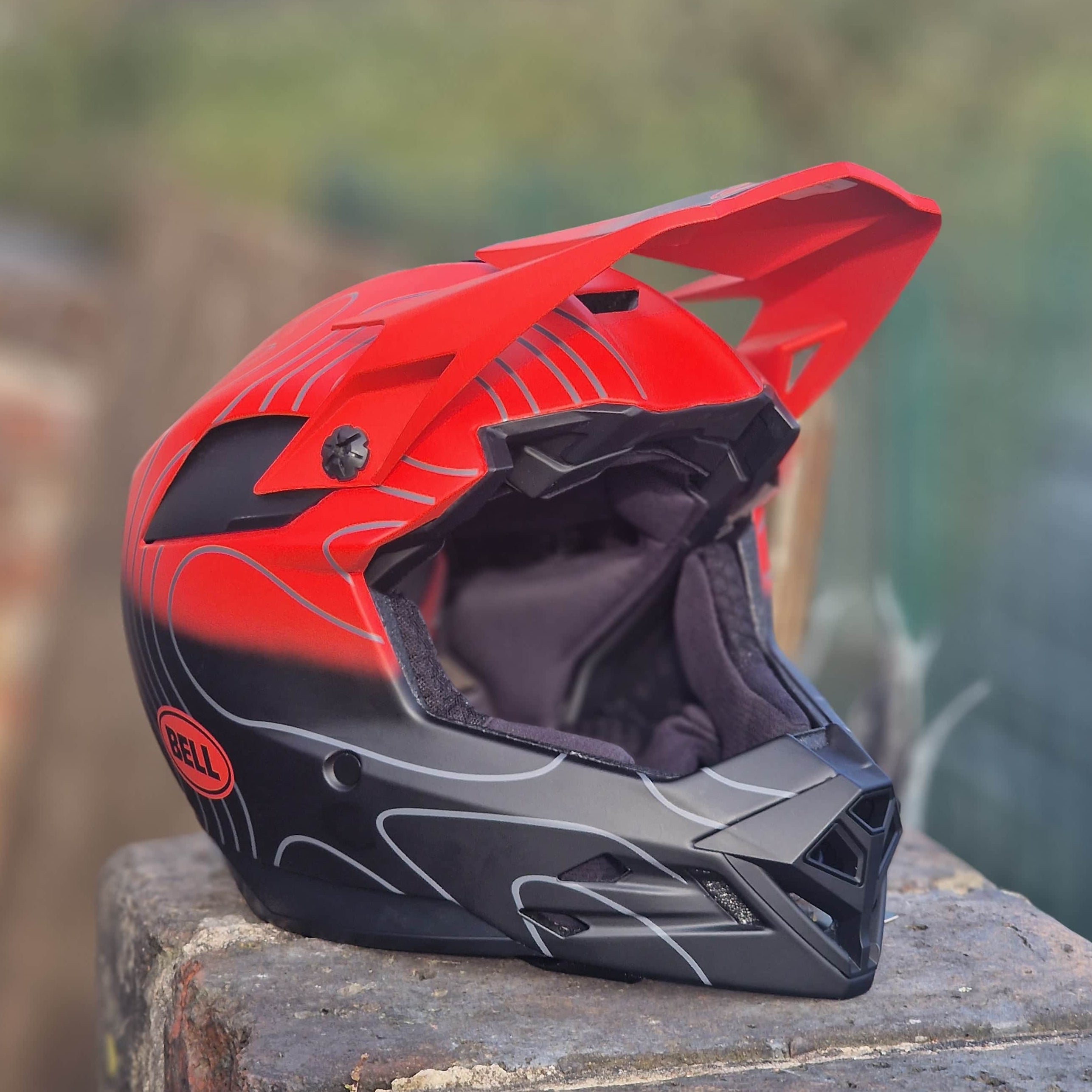 Bell Full-10 Mips Contour Full Face Helmet Red / Black