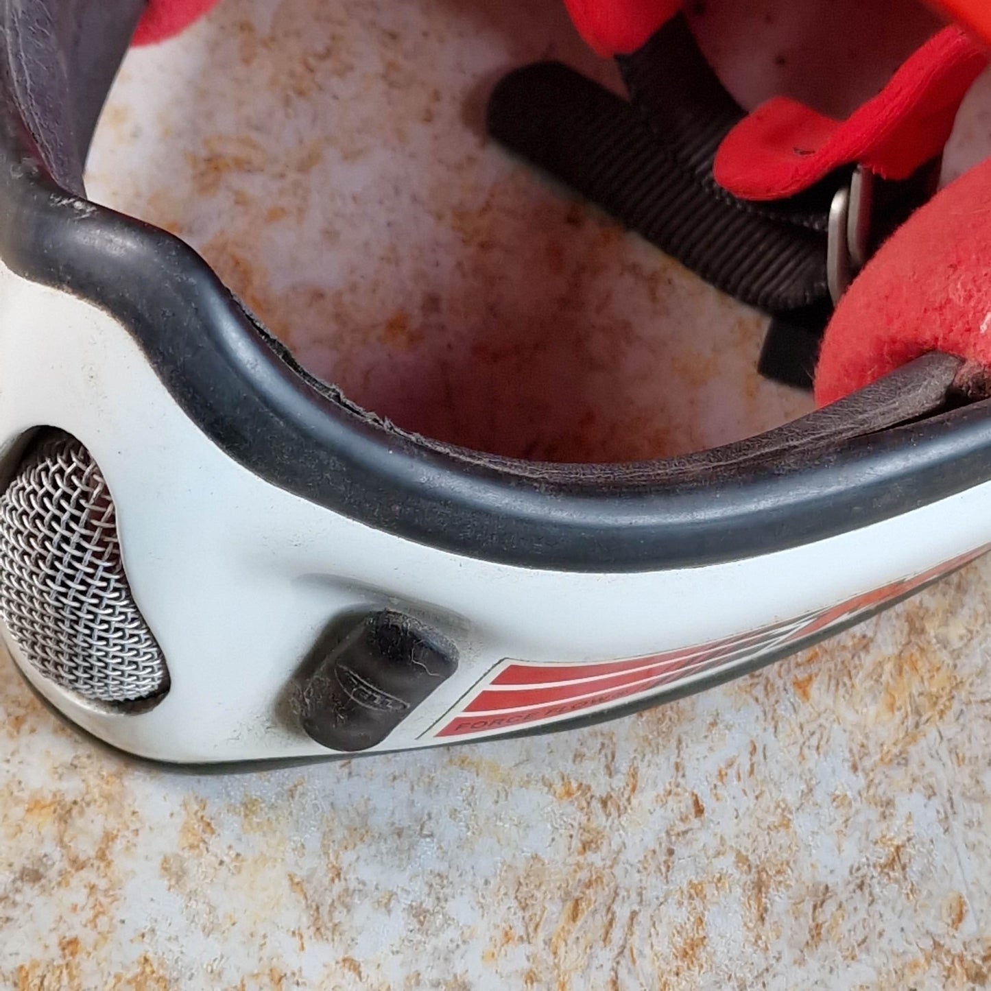 Alans BMX Bell Moto 4 Helmet White