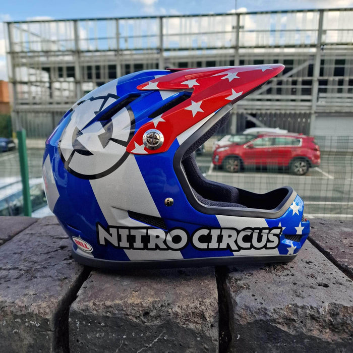 Bell BMX Racing Nitro Circus / Large Bell Sanction Full Face Helmet