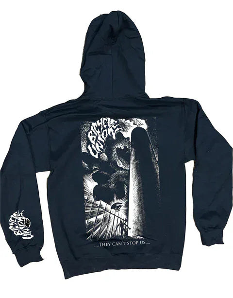 Bicycle Union Clothing & Shoes Bicycle Union Stop Us Hoodie Black