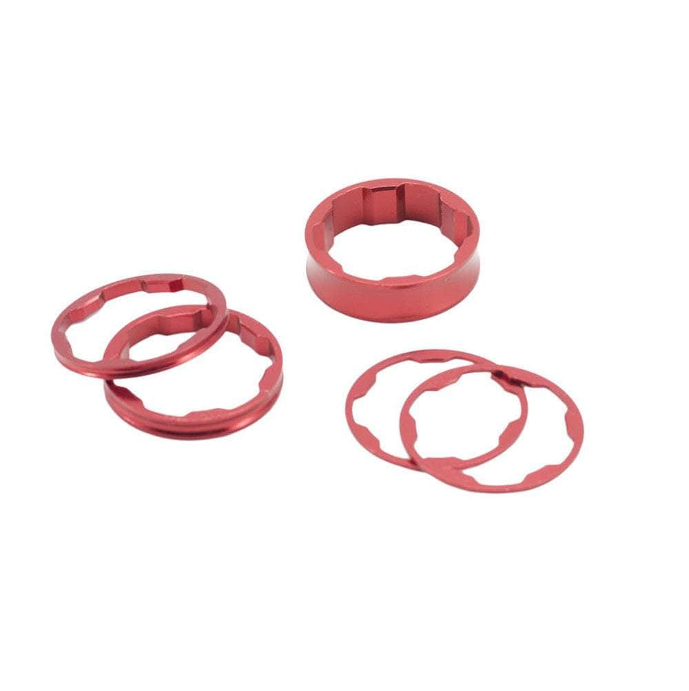 Box BMX Racing Red / 1 1/8" Box Two 1 1/8 Stem Spacers