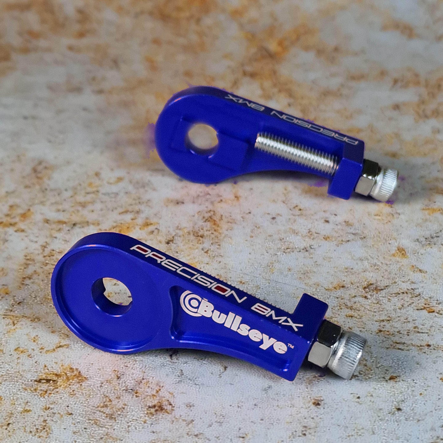Bullseye BMX Racing Blue Bullseye Raceworks Pro Male Chain Tensioners