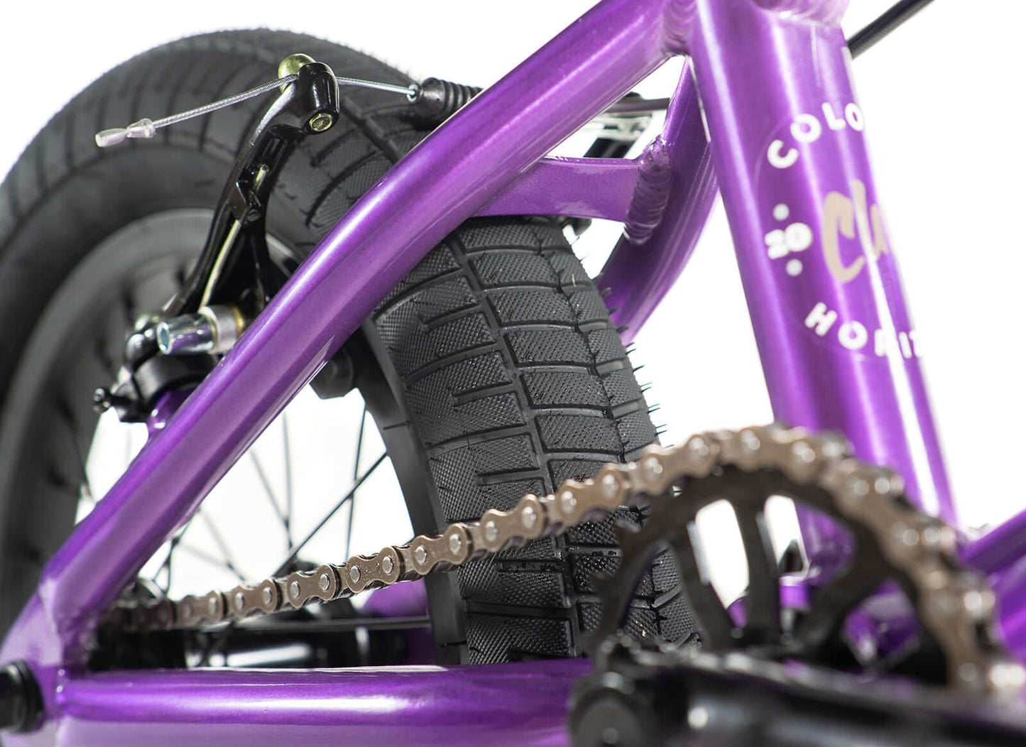 Colony BMX Bikes Colony Horizon 14 Inch Bike Clear Purple