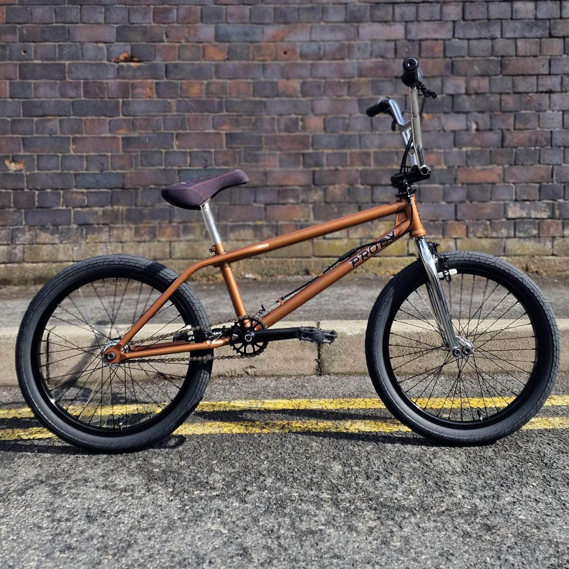 Colony Prody Elite TT BMX Bike Matt Bronze Chrome Alans BMX
