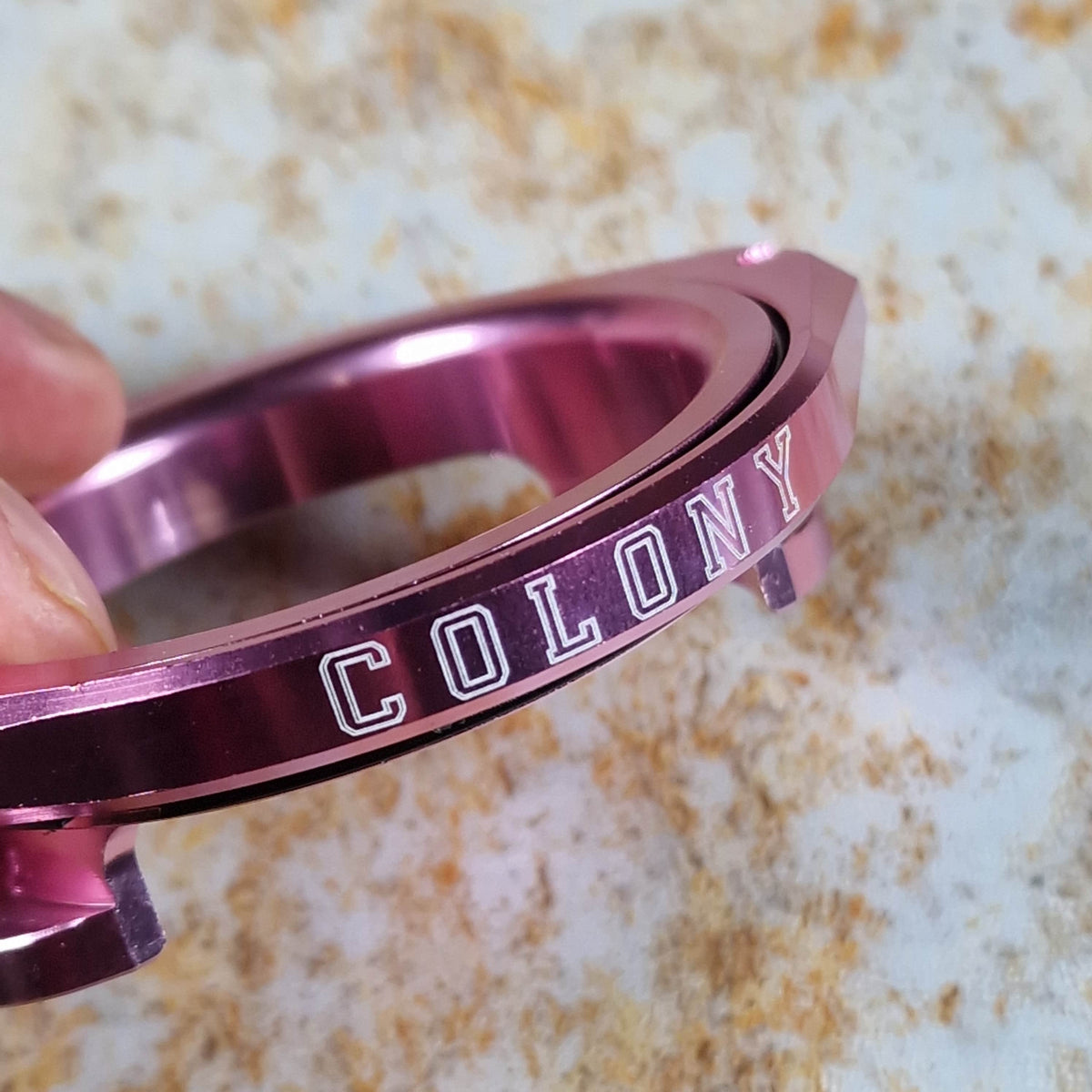 Colony BMX Parts Rose Gold Colony RX3 Rotary Brake Detangler Rose Gold