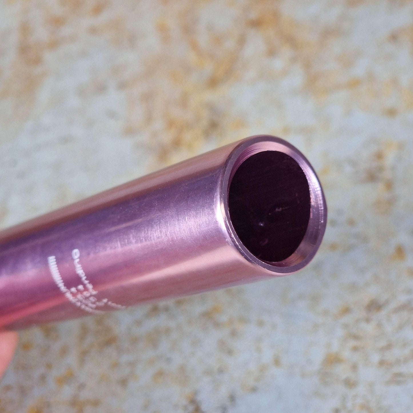 Colony BMX Parts Rose Gold Colony Stump Pivotal 185mm Seatpost Limited Rose Gold
