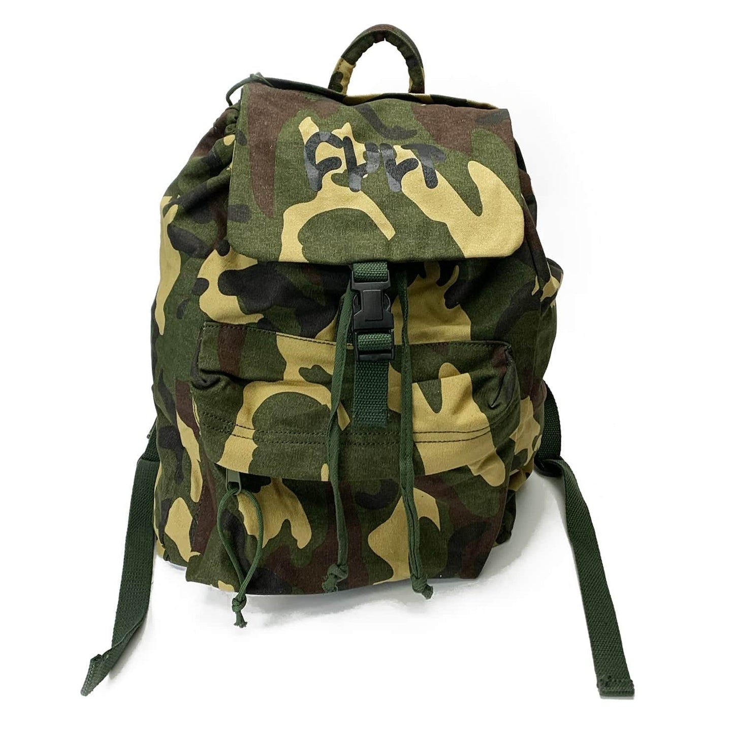Cult Clothing & Shoes Camo Cult BMX Thick Logo Stash Backpack Camo