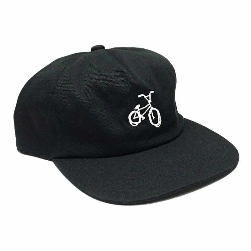 Cult Clothing & Shoes Black Cult Rider Unstructured Snapback Cap Black