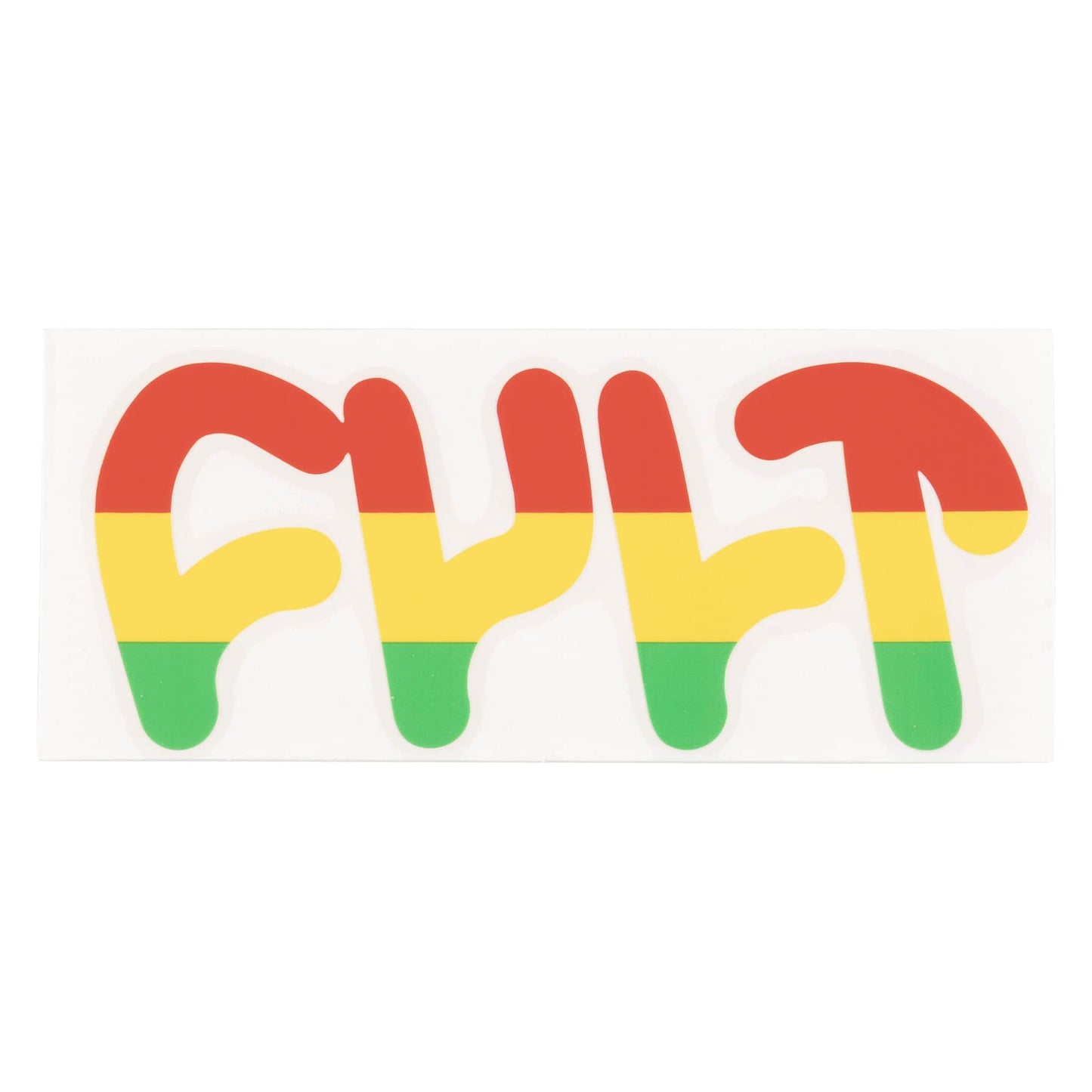 Cult Misc Rasta Cult Thick Logo Sticker