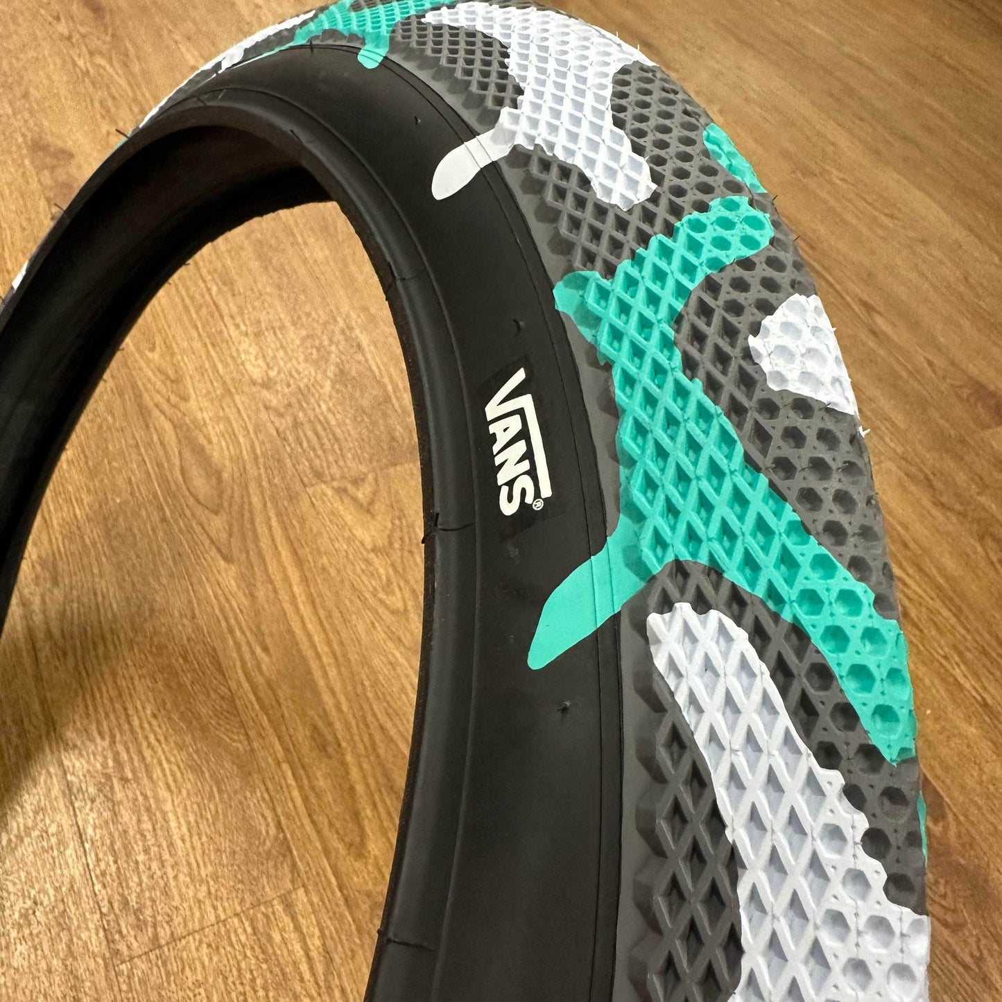 Cult BMX Parts Teal Camo / 16 x 2.30 Cult x Vans 16 inch Tyre Teal Camo