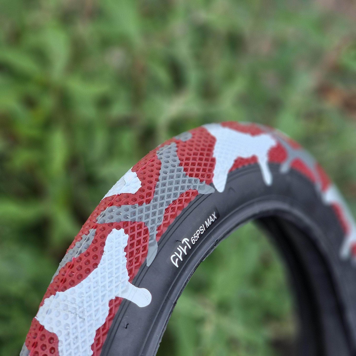 Cult BMX Parts Red Camo / 20 x 2.40 Cult x Vans 20 inch Tyre Red Camo