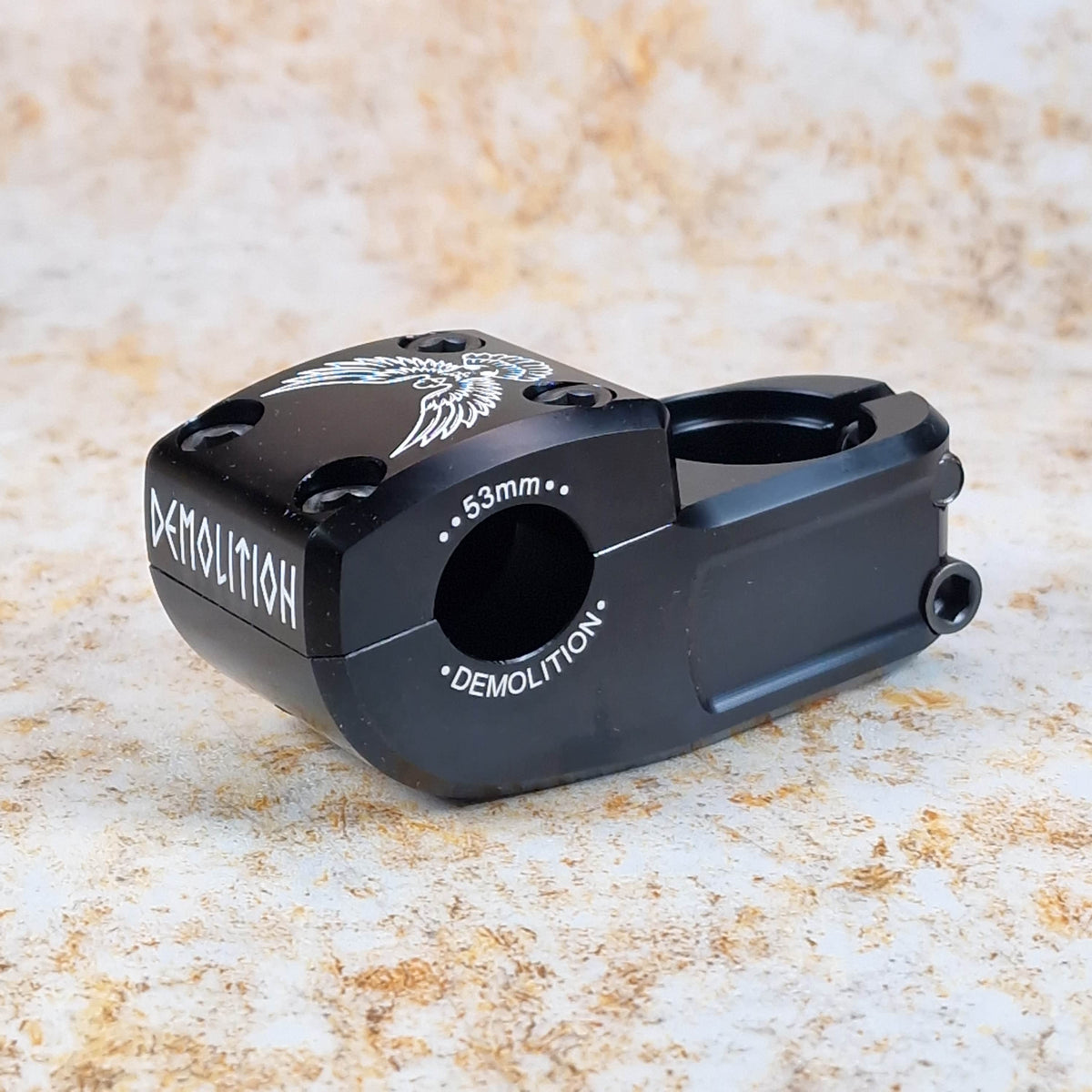 Demolition BMX BMX Parts Flat Black / 53mm Demolition Josh Dove Top Load Stem