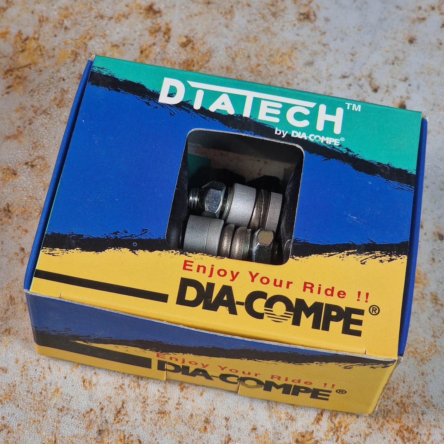 Dia-Compe BMX Parts Dia-Compe Hombre Brake Pads Nutted Pack of Four