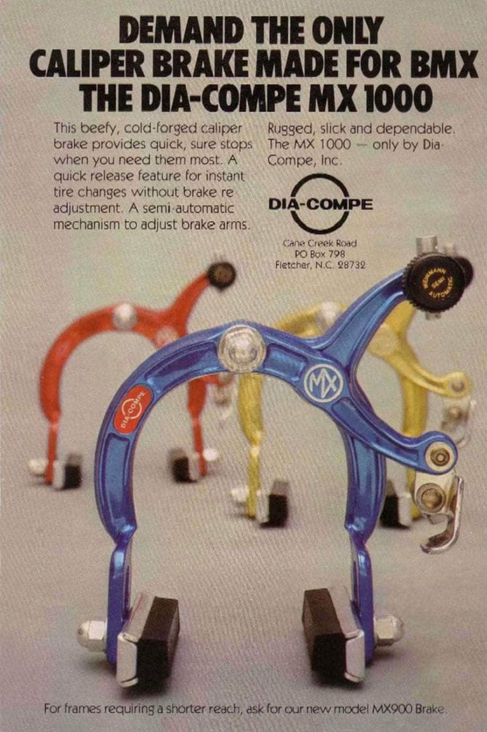 Dia-Compe Old School BMX Dia-Compe MX1000 Rear Brake