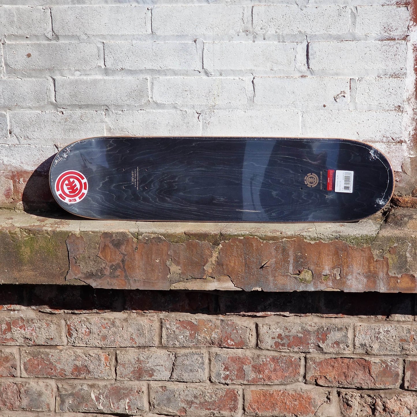 Element Skateboards Element Section Black/White/Red Team Skateboard Deck