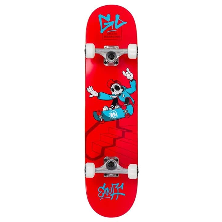 Enuff Skateboards 7.25 / Red Enuff Skully Complete Skateboard