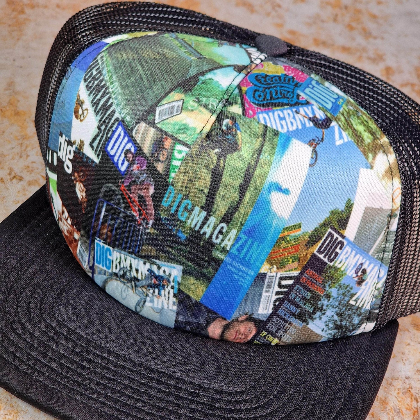 Etnies Clothing & Shoes One Size Etnies X Dig Trucker Cap Black / Blue