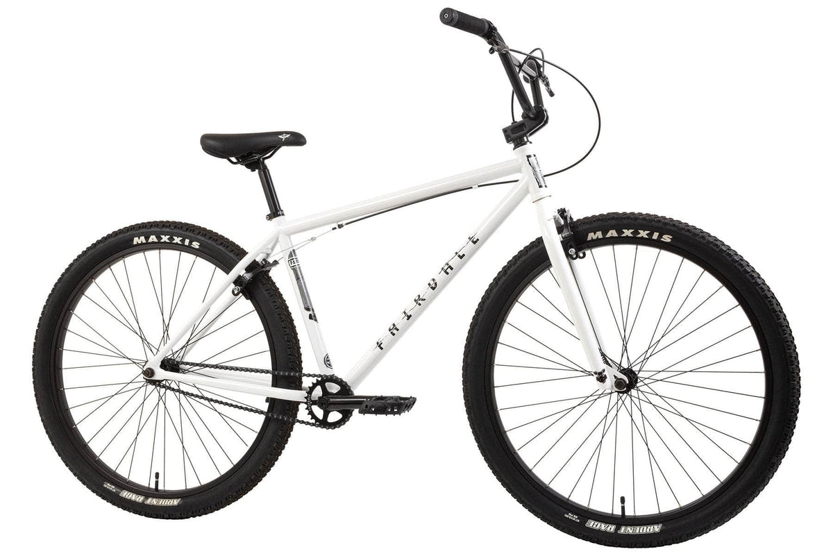 Fairdale BMX Bikes Gloss White Fairdale 2027 Taj 27.5 Inch Bike Gloss White