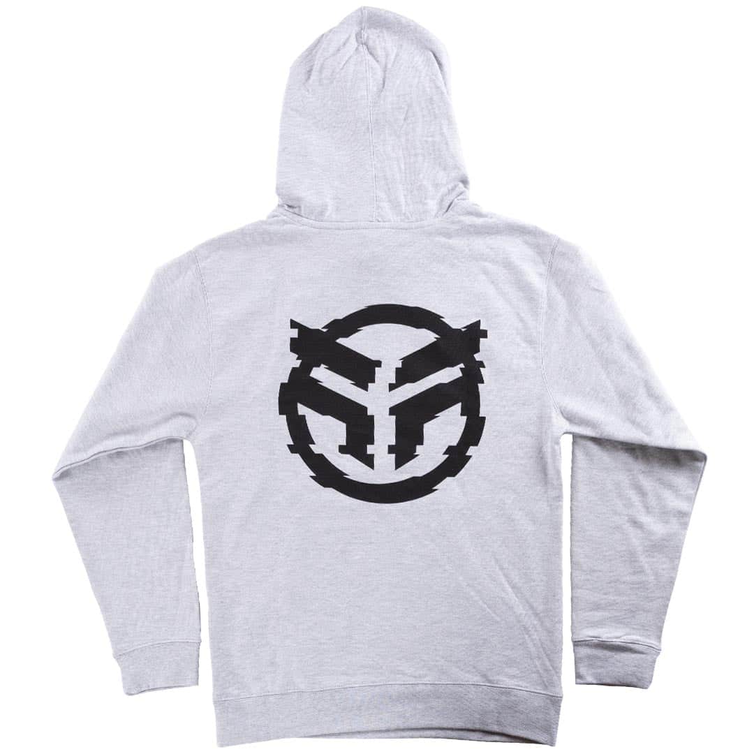 Federal Clothing & Shoes Federal Glitched Hoodie Grey
