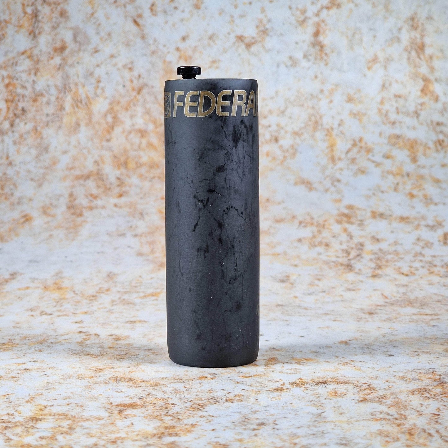 Federal BMX Parts Federal Hollow Point 4.5" Chromoly Peg Black 14mm with 10mm Adapter