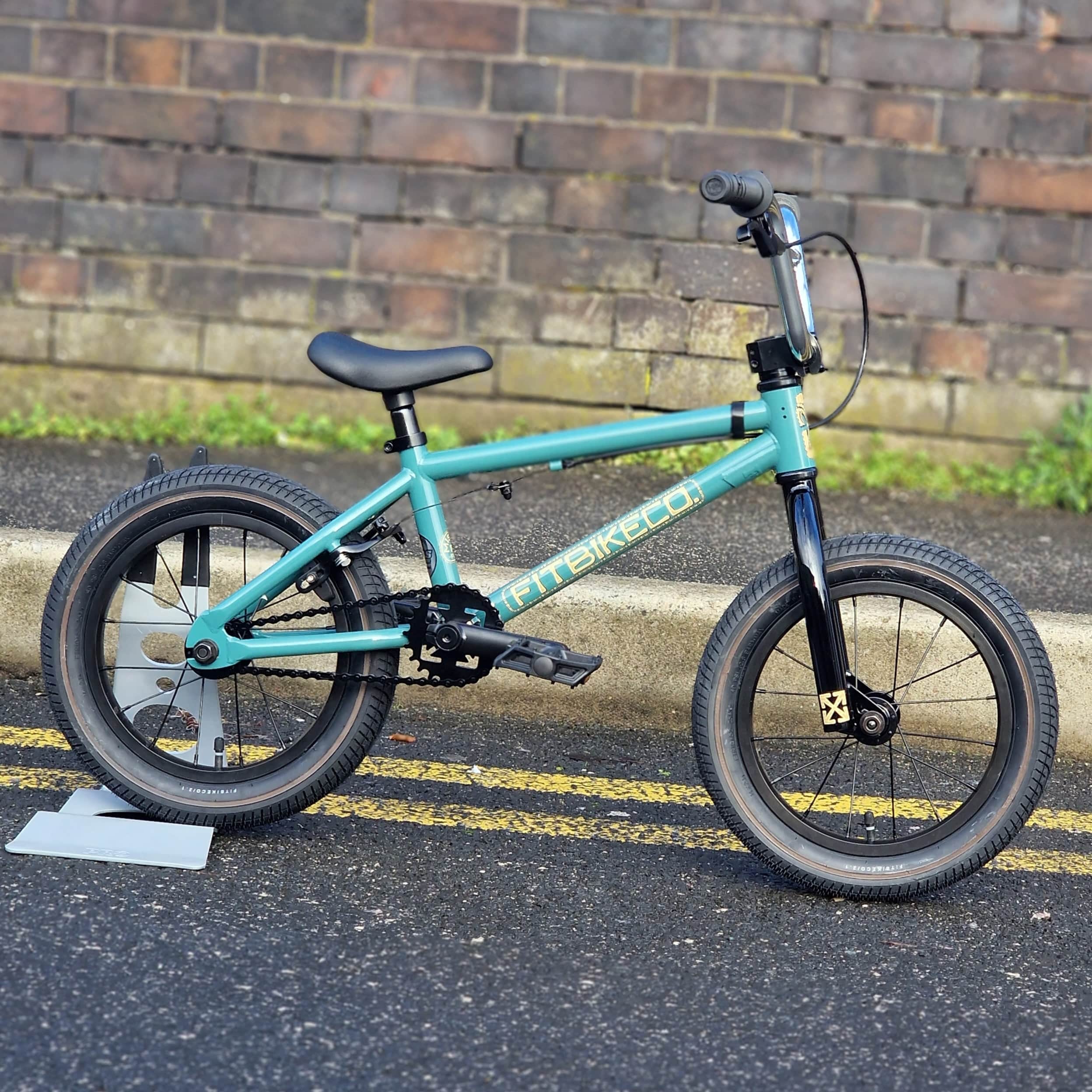 Fit Bike Co 2026 Misfit 14 Inch BMX Bike Dark Jade Green | Alans BMX