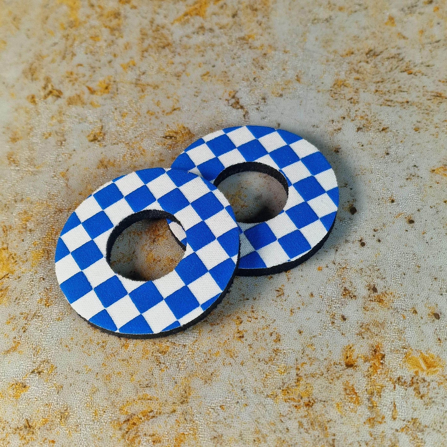 Flite Old School BMX Flite Grip Donuts Checkers