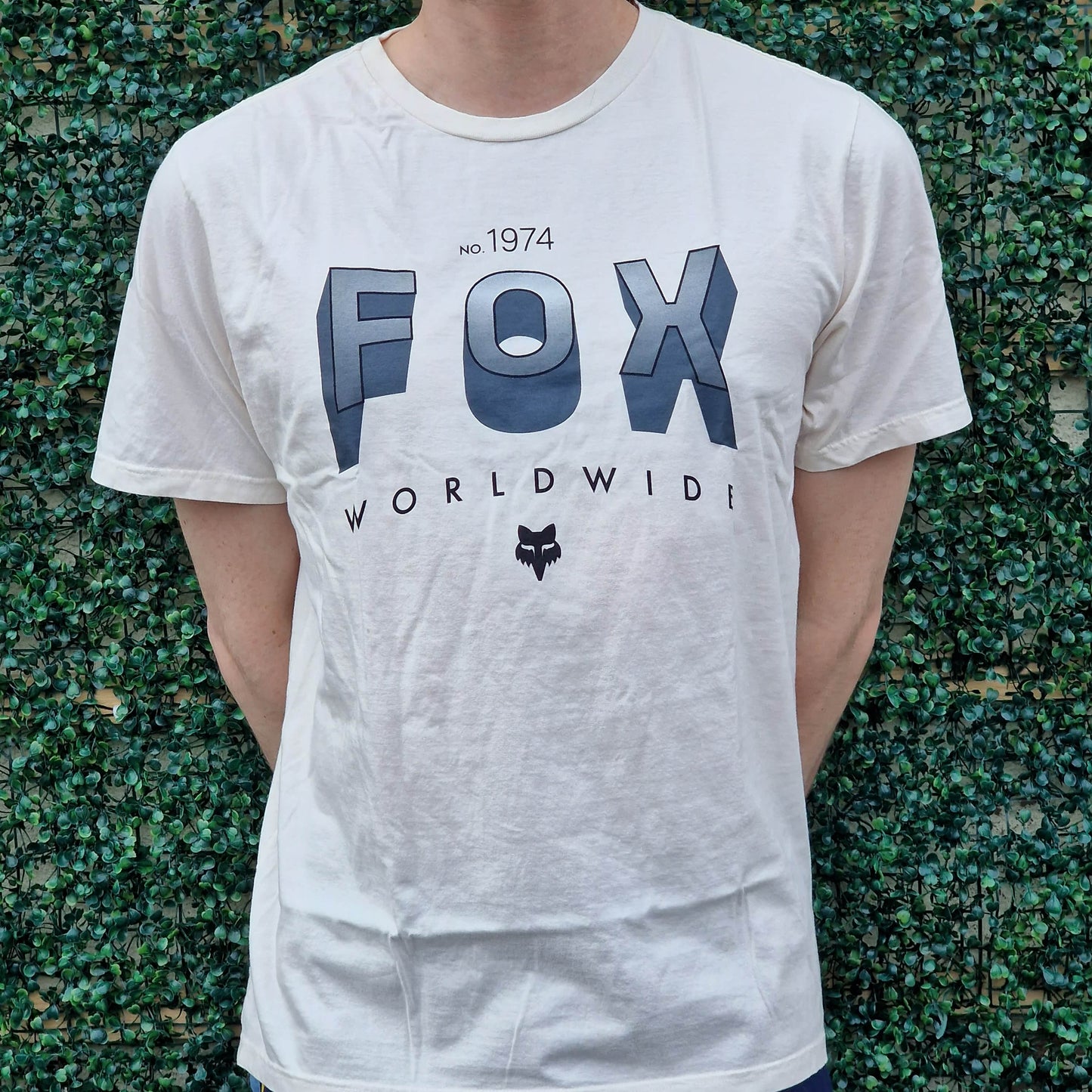 Fox Racing Clothing & Shoes Fox Racing 195 Orig T-shirt Off White
