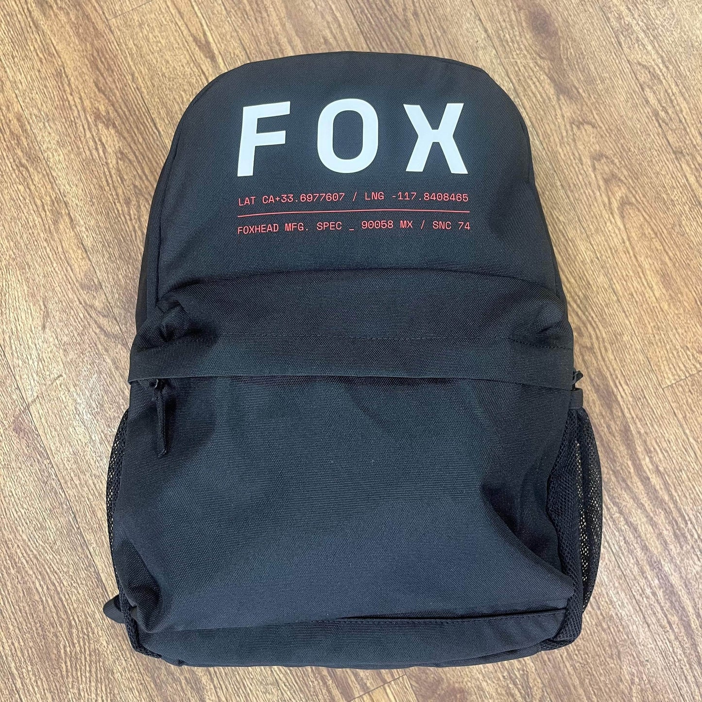 Fox Racing Clothing & Shoes Black Fox Racing Clean Up Backpack
