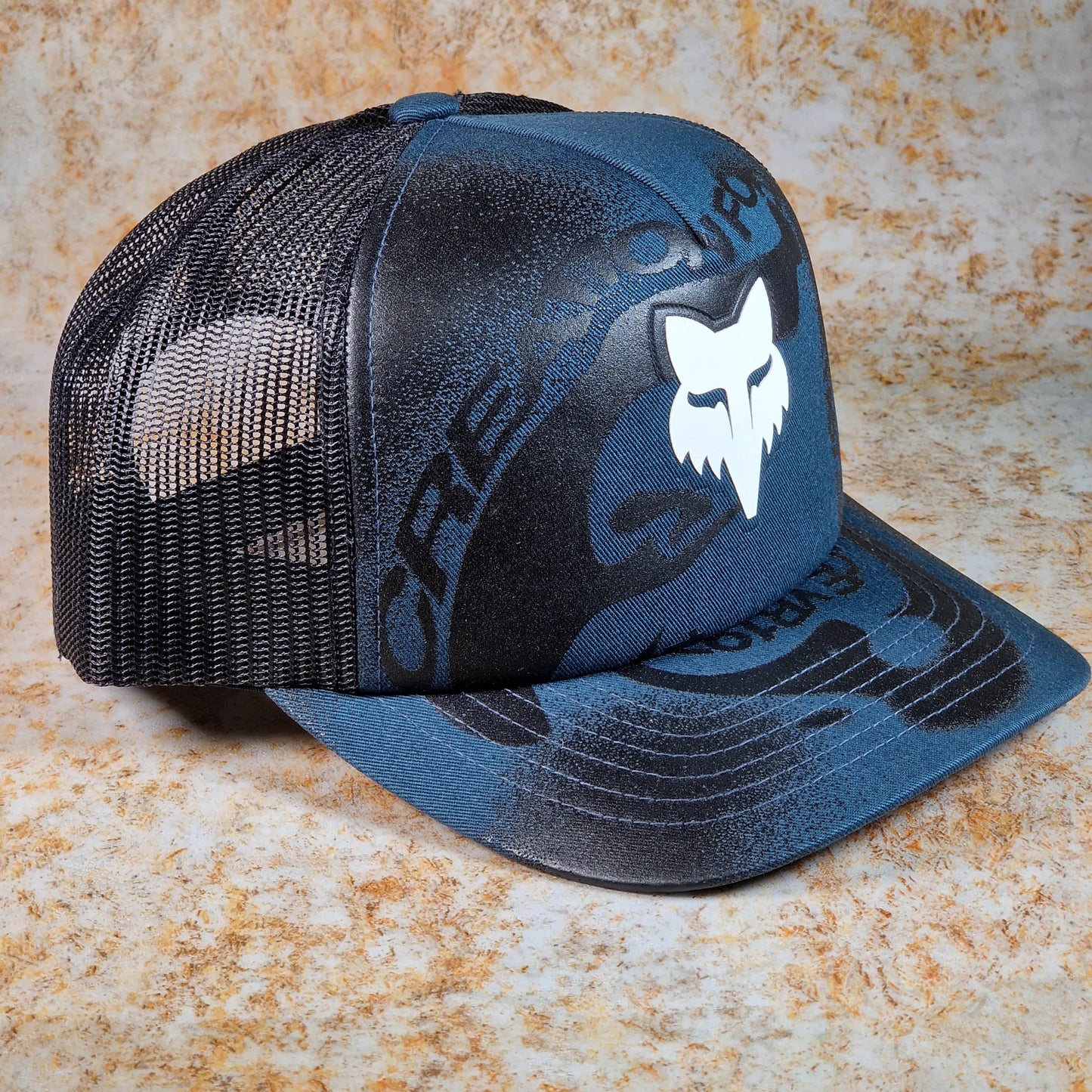 Fox Racing Clothing & Shoes Deep Cobalt Blue / One Size Fox Racing Vision Mesh Trucker Cap Deep Cobalt Blue