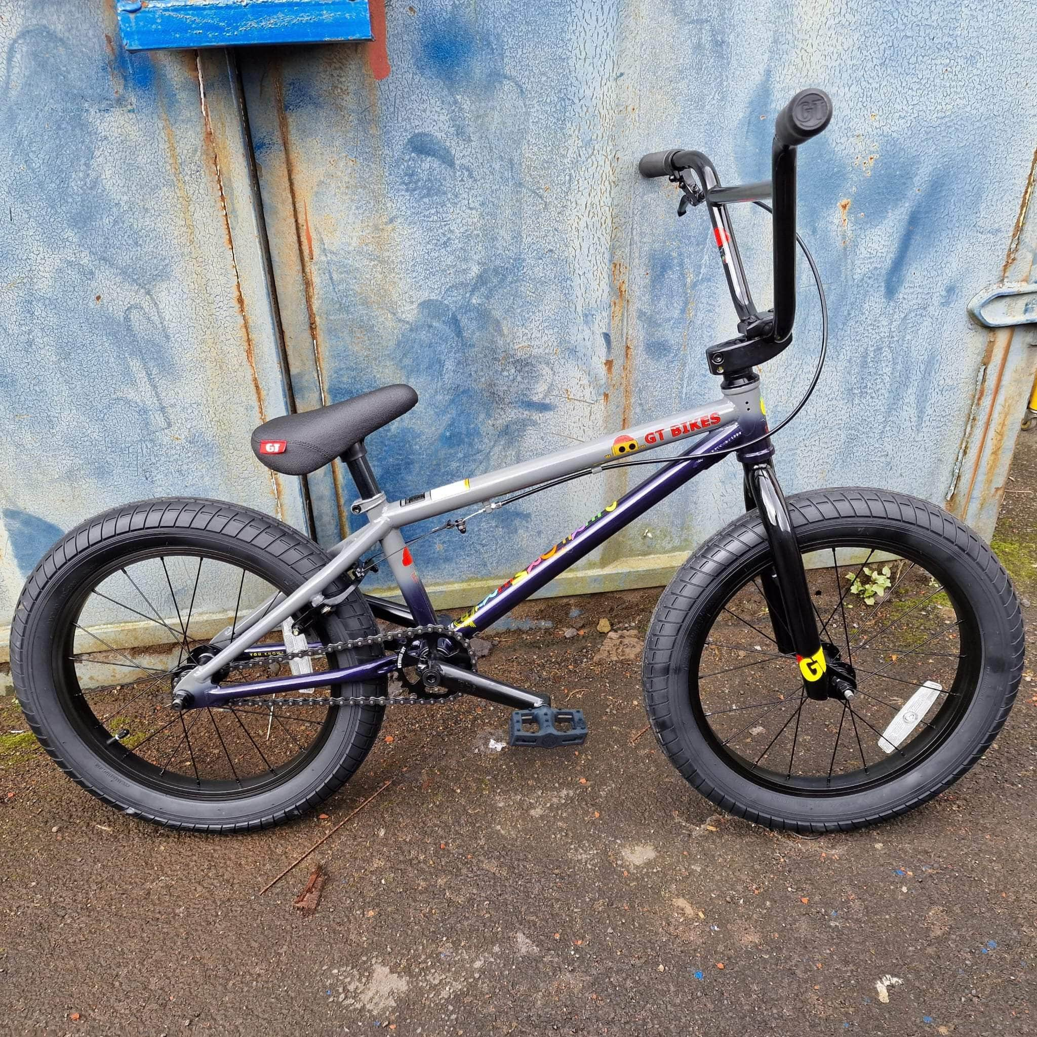 GT Jr Performer 18 Inch Kids BMX Bike Purple | Alans BMX