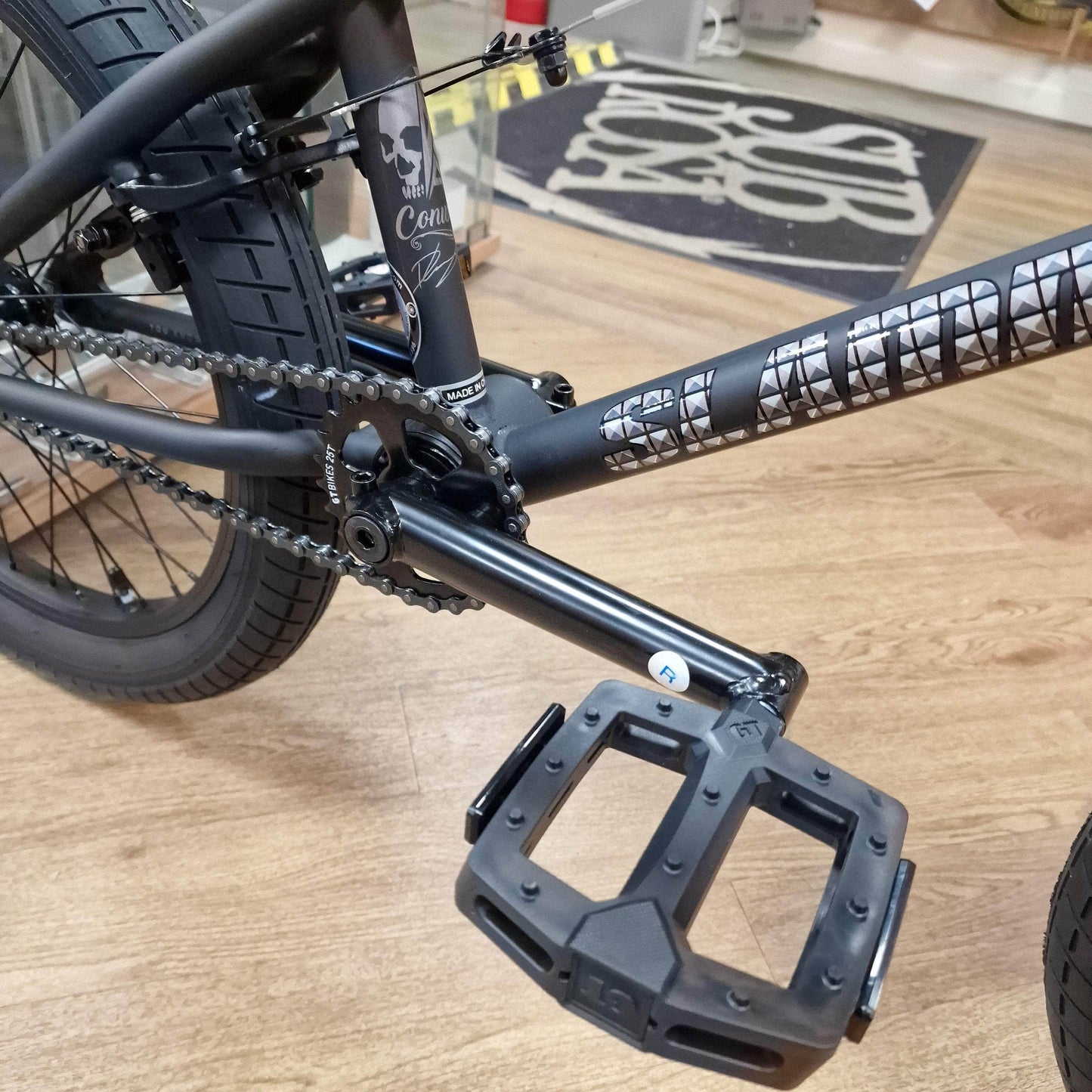 GT BMX Bikes Gun Metal Grey / 20 GT Slammer Conway Bike Gun Metal Grey