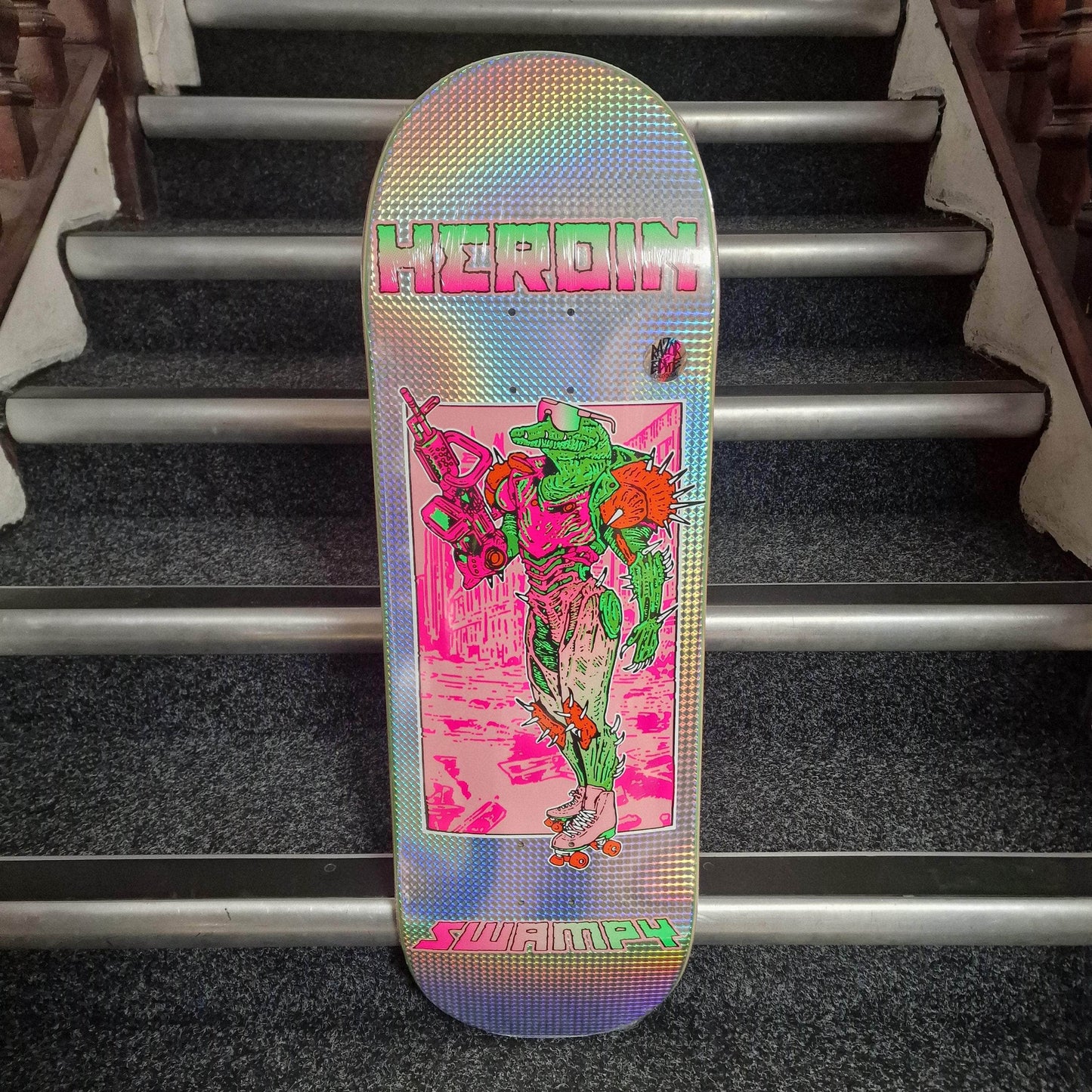 Heroin Skateboards 10.0" Heroin Swampy Hellscape 10.0" Skateboard Deck