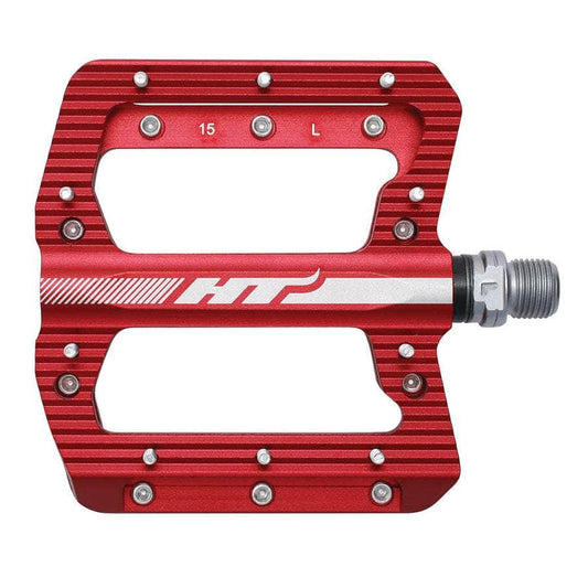 HT Components Red / 9/16" HT Components ANS-01 Alloy Pedals