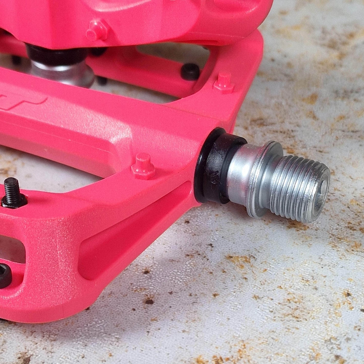 HT Components BMX Parts HT PA03A Sealed Bearing Nylon Pedals with Replaceable Pins