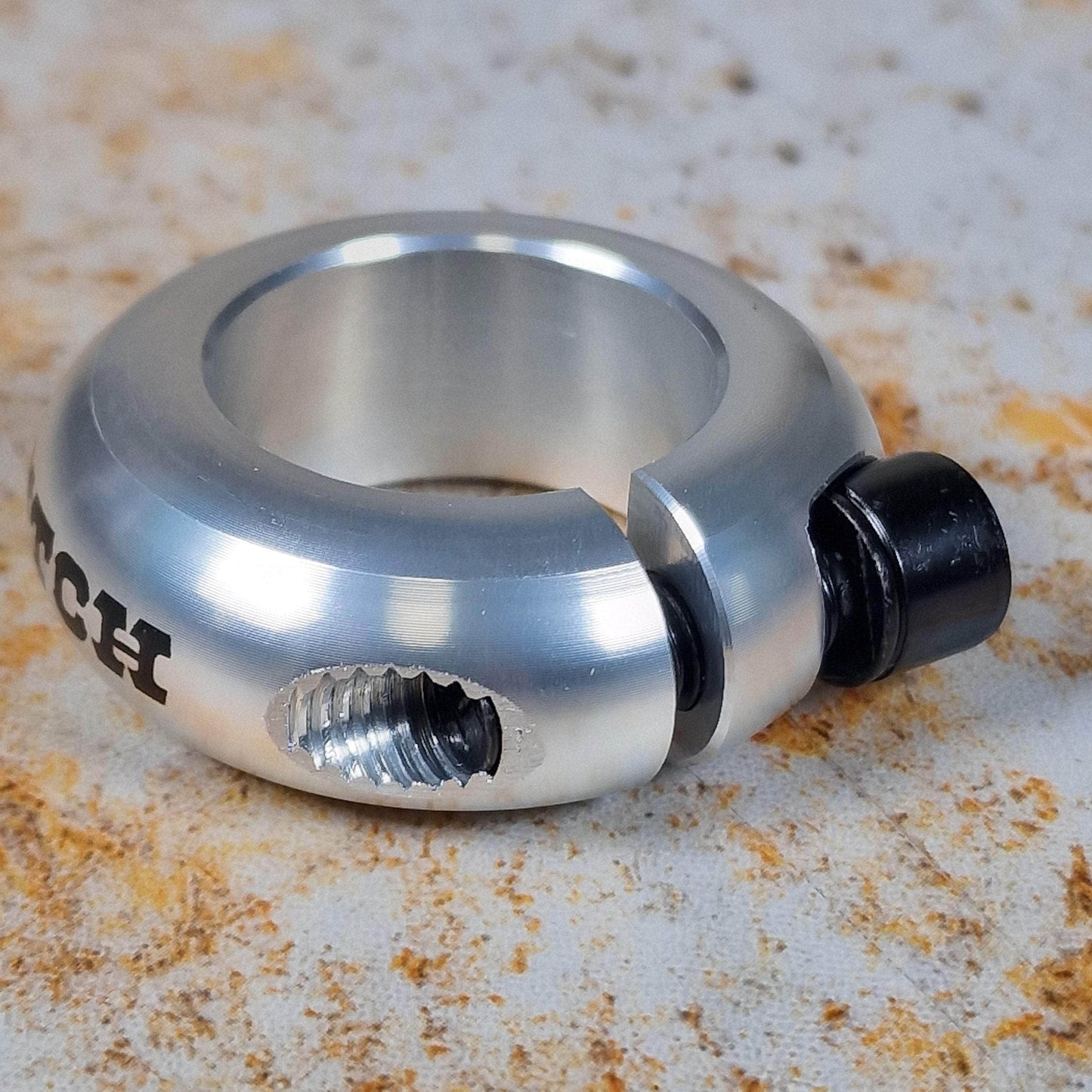 Hutch BMX Parts Chrome Hutch Donut Seatclamp Chrome