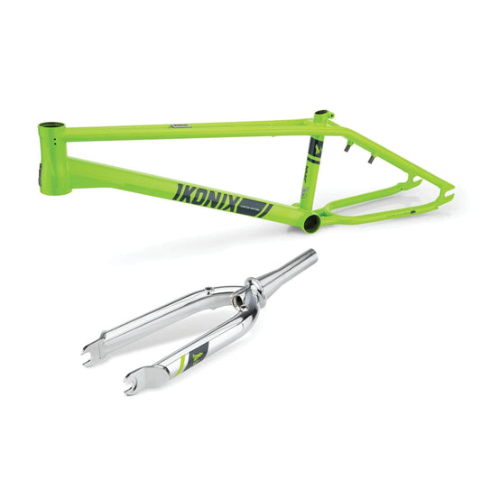 Ikonix BMX Parts Ikonix FS1 Frameset Green / Chrome