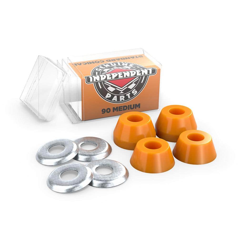 Independent Skateboards Standard Conical Medium 90 - Orange Independent Skateboard Truck Bushings
