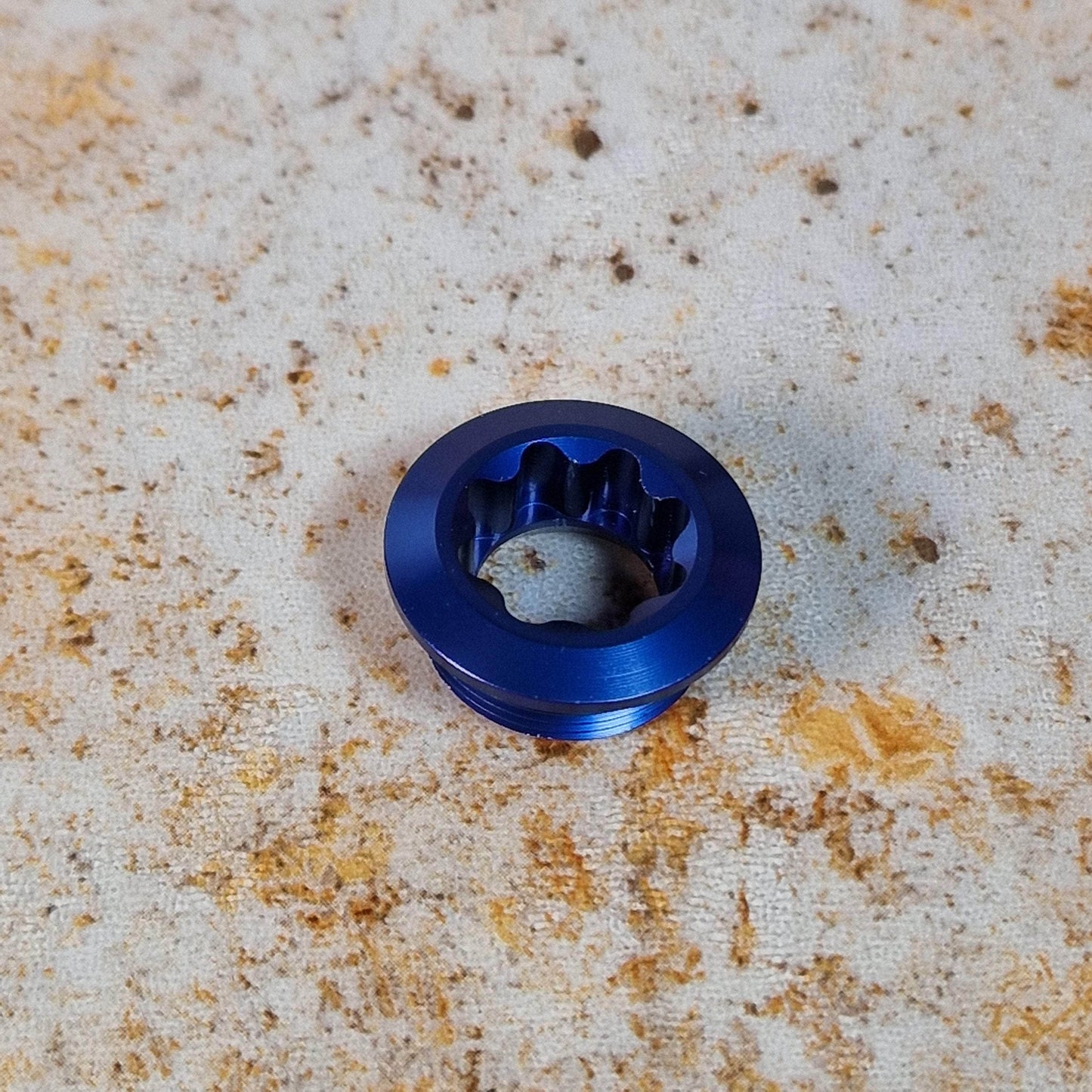 Insight BMX Racing Blue Insight Shimano DXR Crank Spindle Bolt