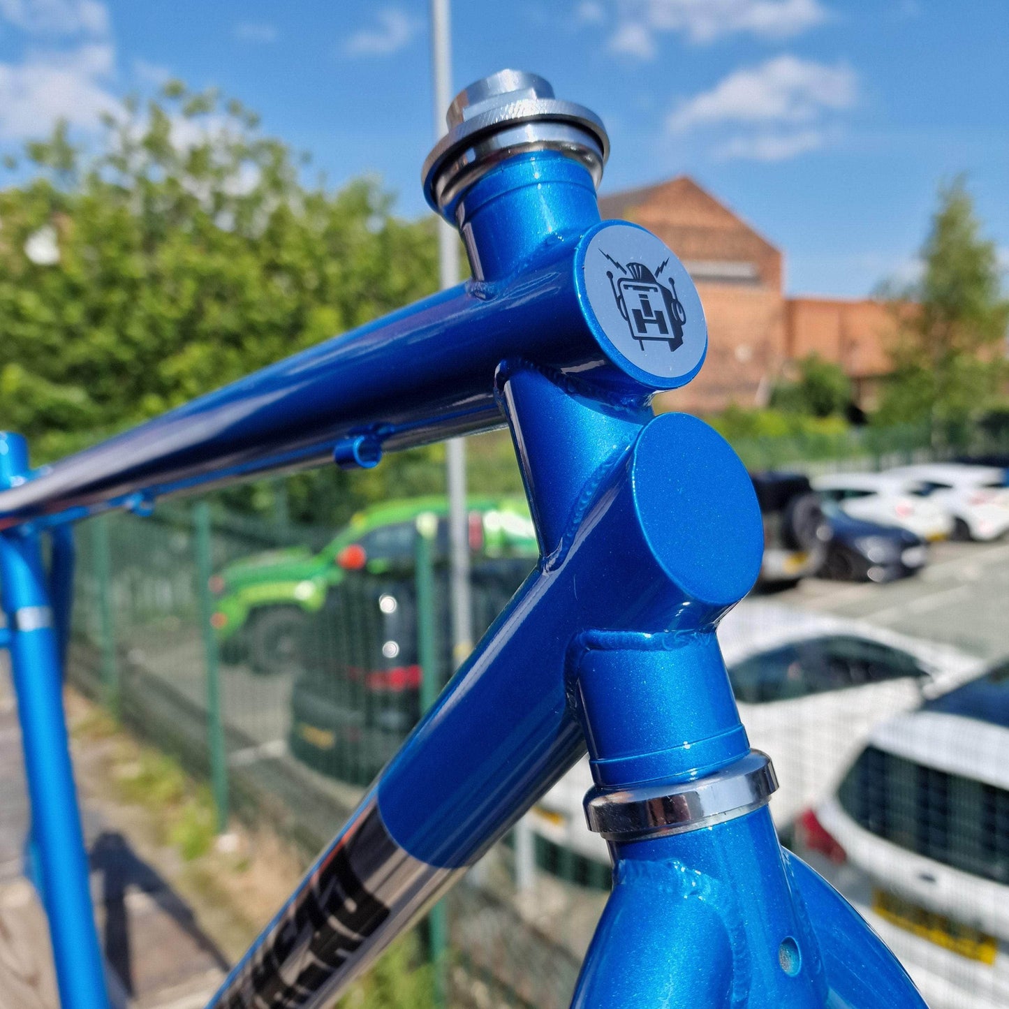 IRONHEAD Old School BMX Ironhead Cruiser Frame and Fork Kit 26 Inch