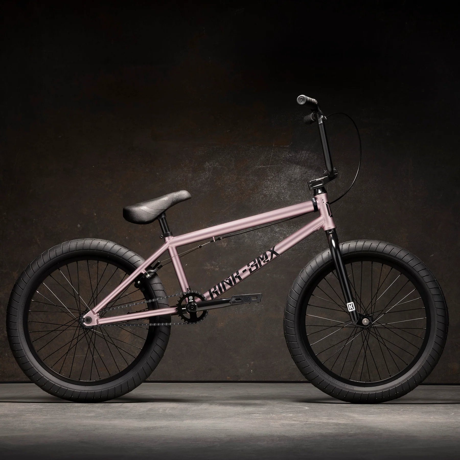 Kink 2025 Launch 20.25 TT BMX Bike Platinum Rose Alans BMX
