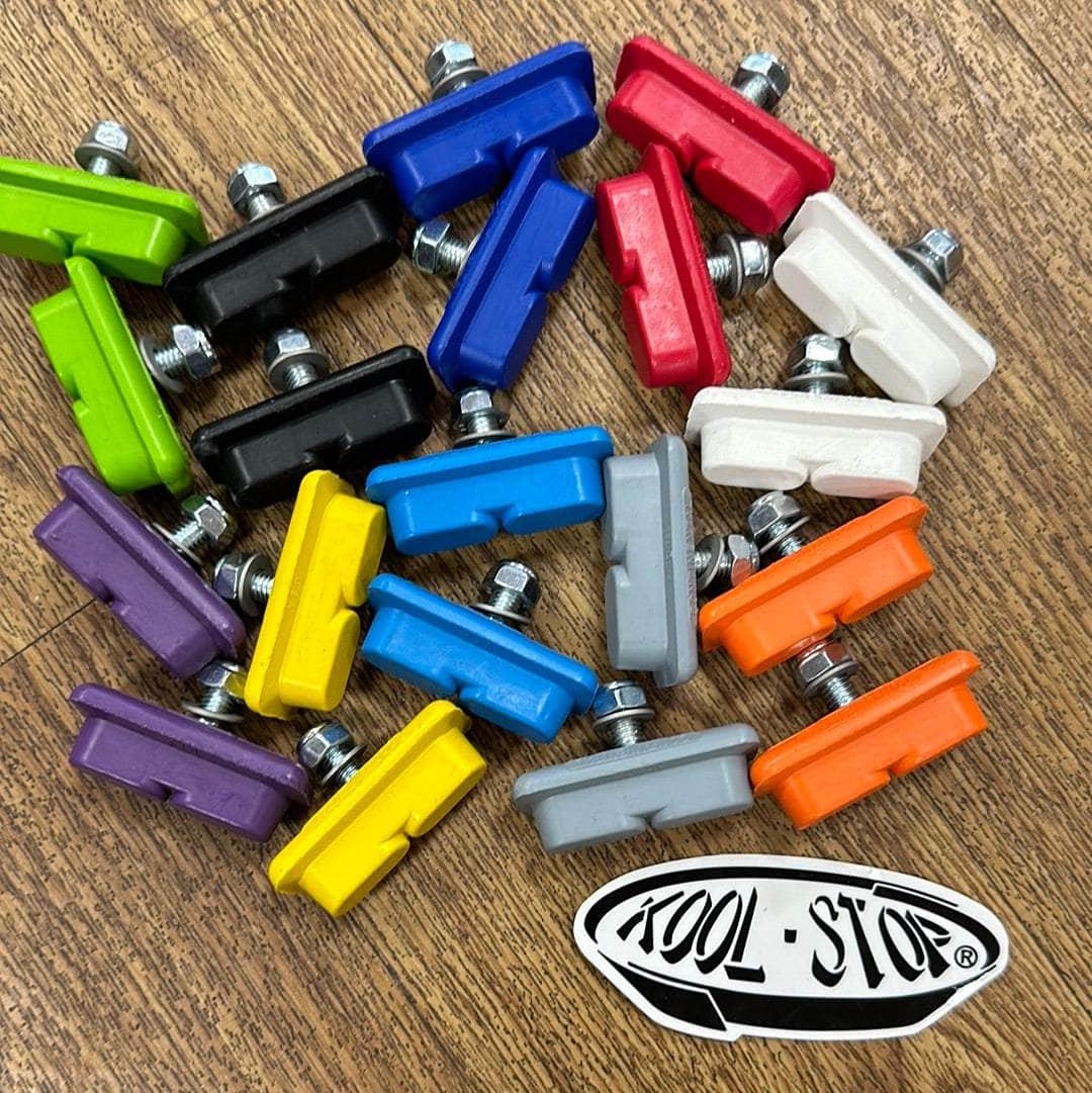 KOOL-STOP CONTINENTAL BRAKE PADS COLORED - BMX Shack KOOL-STOP CONTINENTAL BRAKE PADS COLORED - BMX Shack