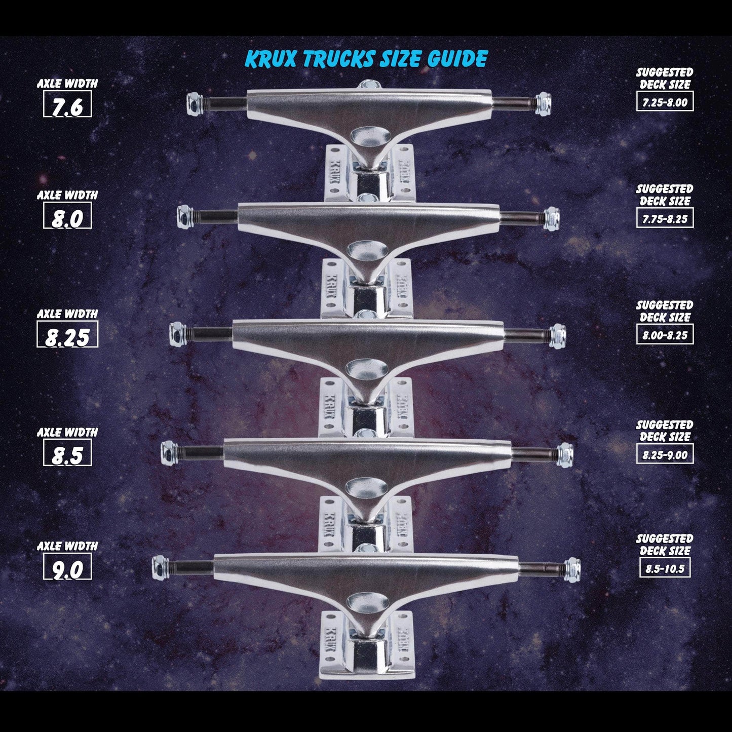 Krux Skateboards Krux Standard DLK K5 Trucks Grind Out Racism Silver Pair