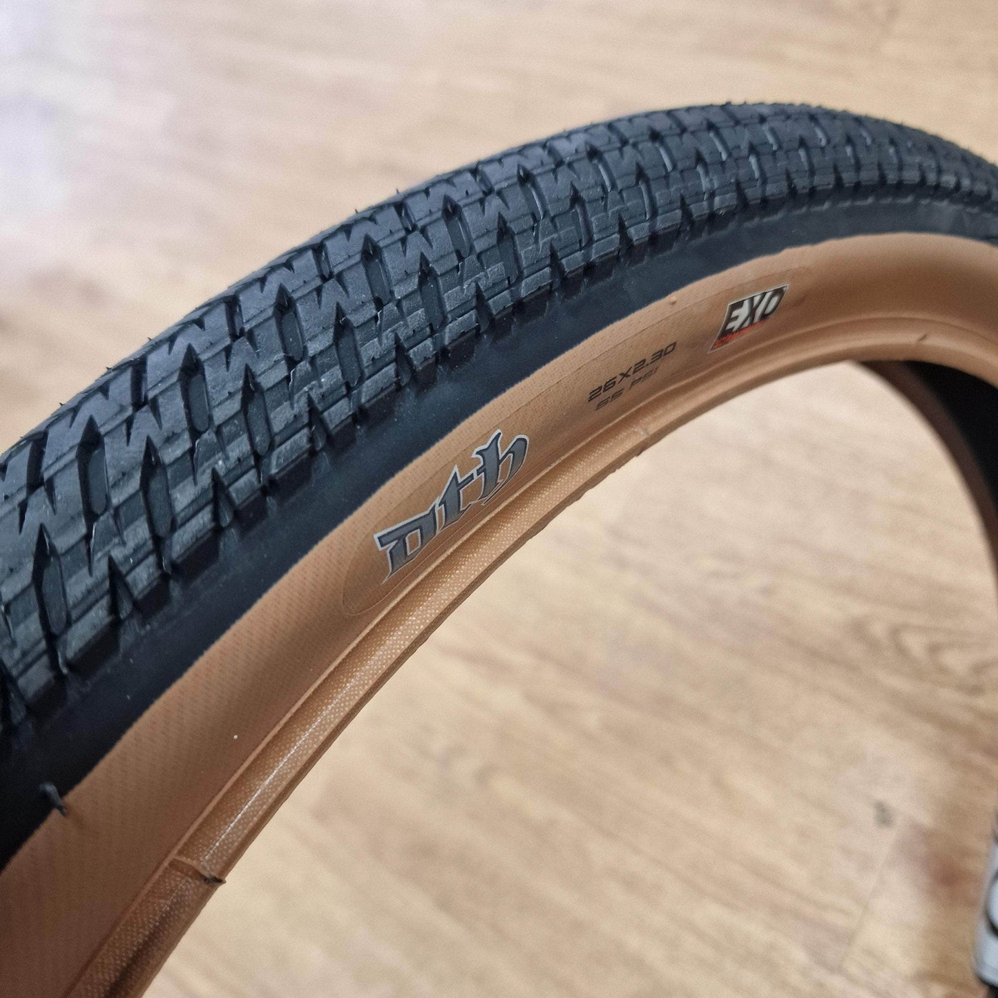 Maxxis Wheelie Parts 26 x 2.3 Maxxis DTH Exo 26 inch Tyre Tanwall